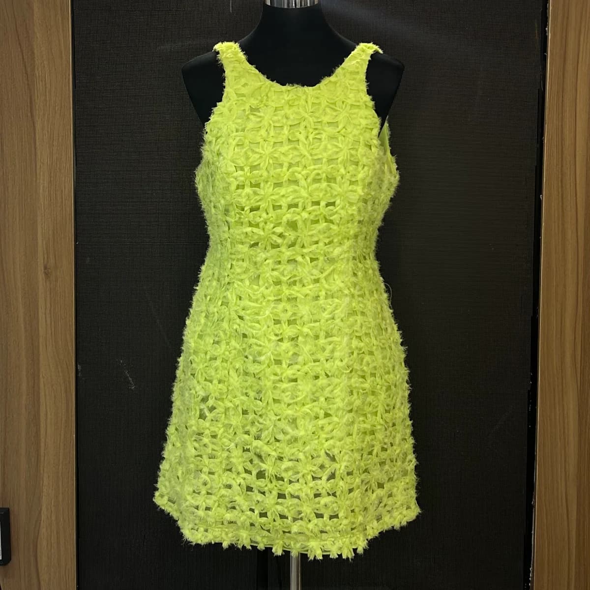 AJE Quintette textured mini dress