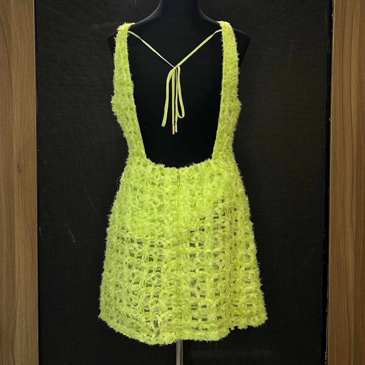 AJE Quintette textured mini dress