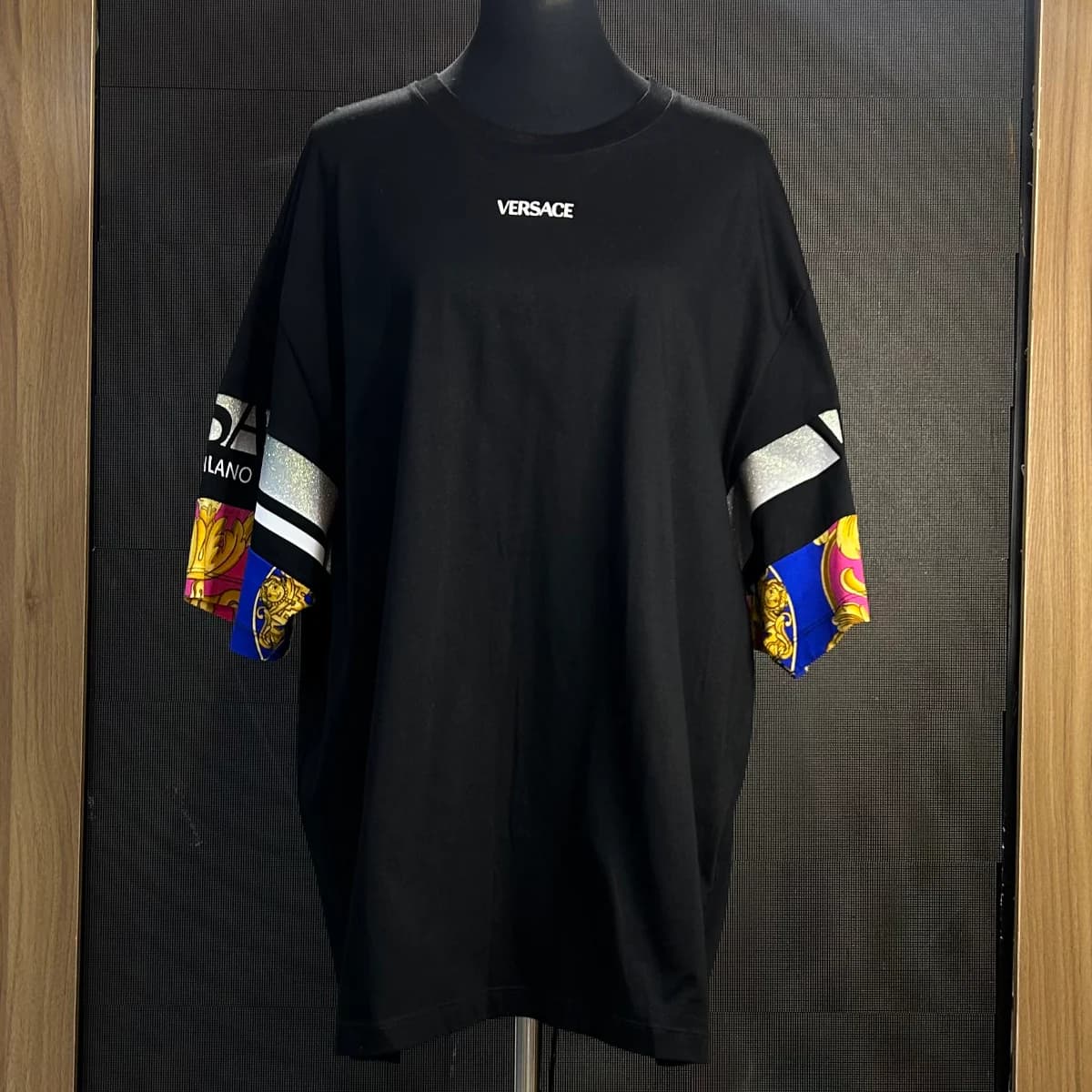 Versace Tshirt with Baroque detailing