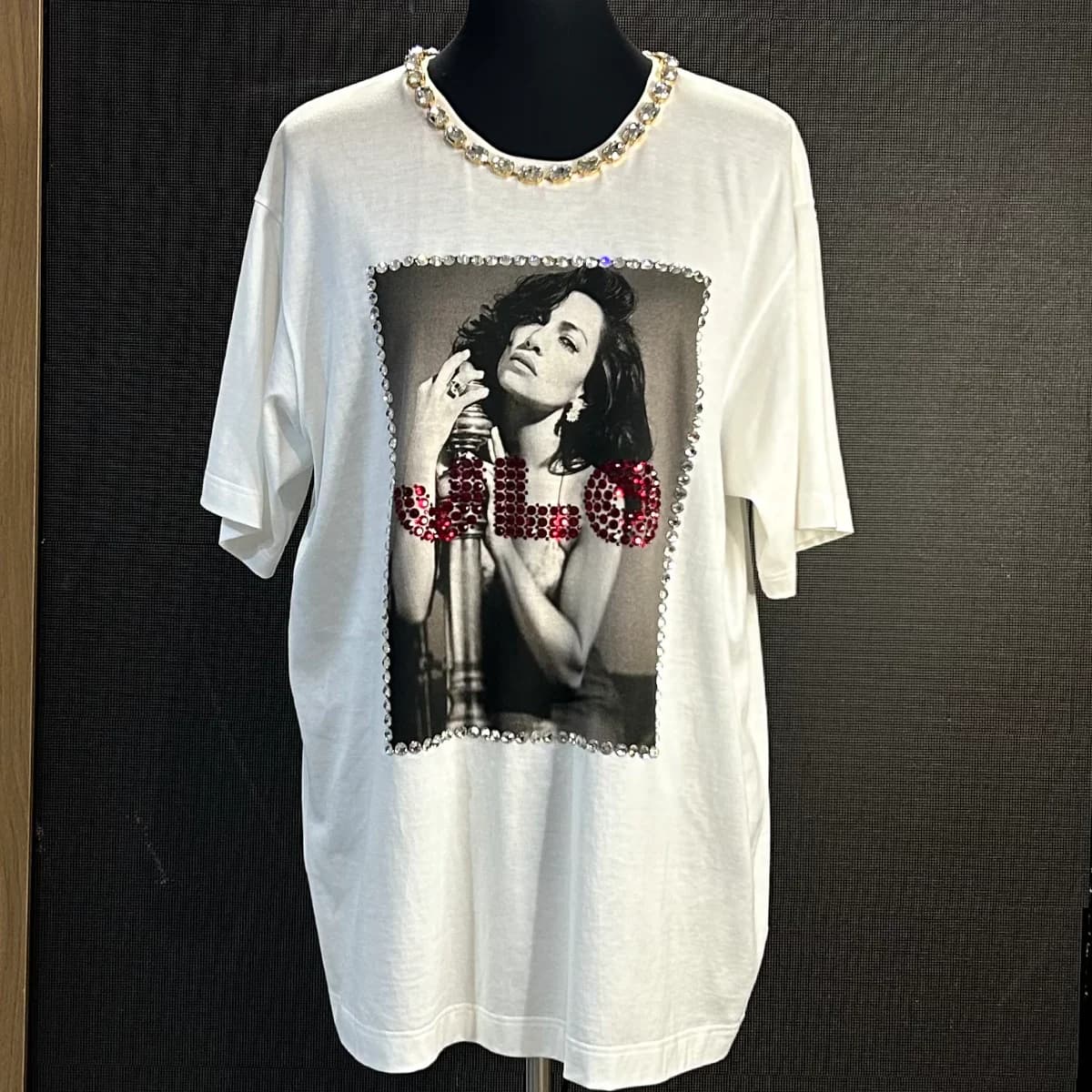 J.Lo photograph-print T-shirt