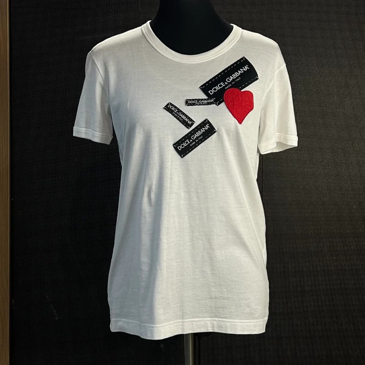 Cotton t-shirt with Patches