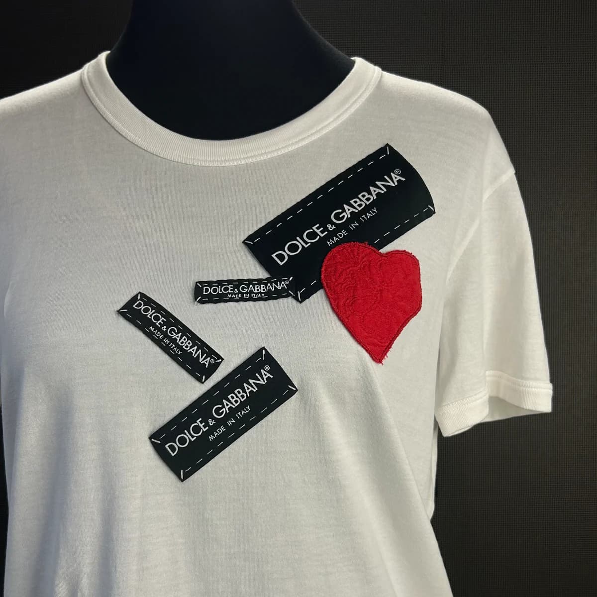 Cotton t-shirt with Patches
