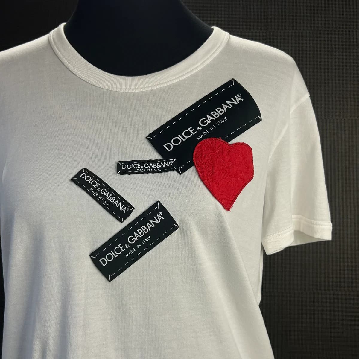 Cotton t-shirt with Patches