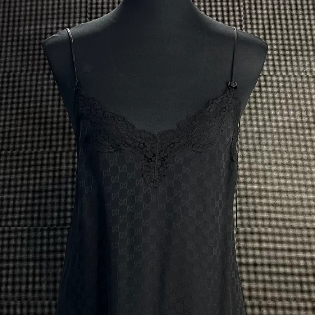GG silk and Lace lingerie dress