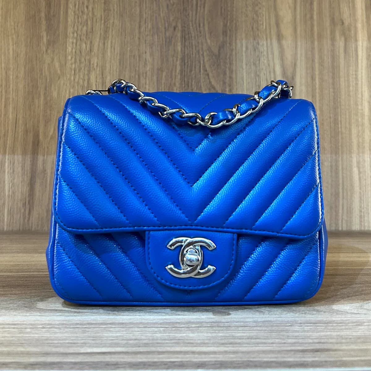 Chanel Mini Chevron Flap