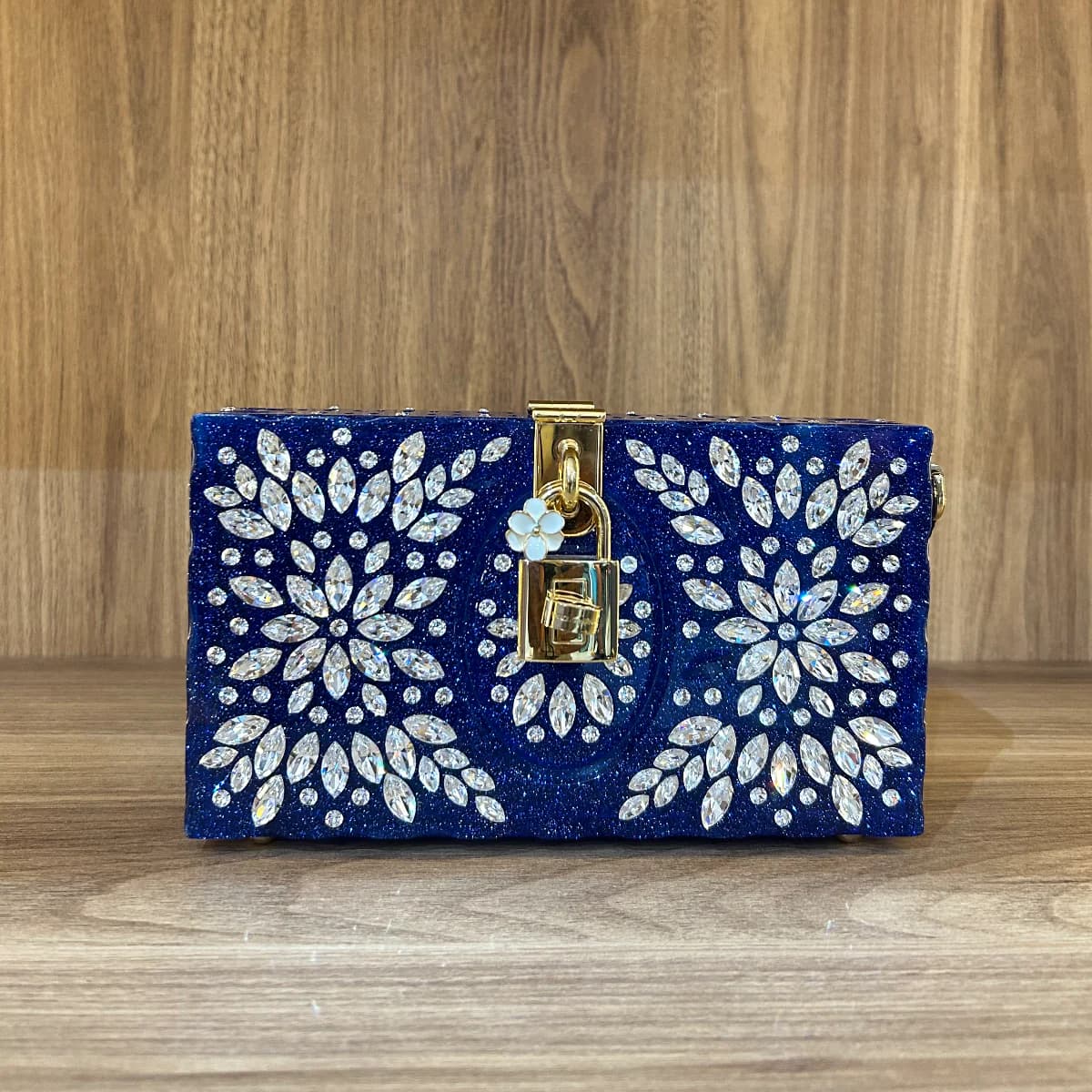 Dolce &Gabbana crystal clutch purse