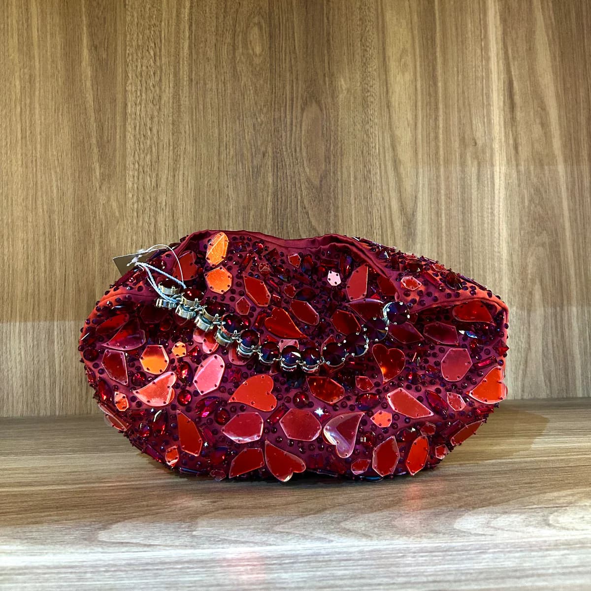 Rhinestone Embellished Evening Bag
