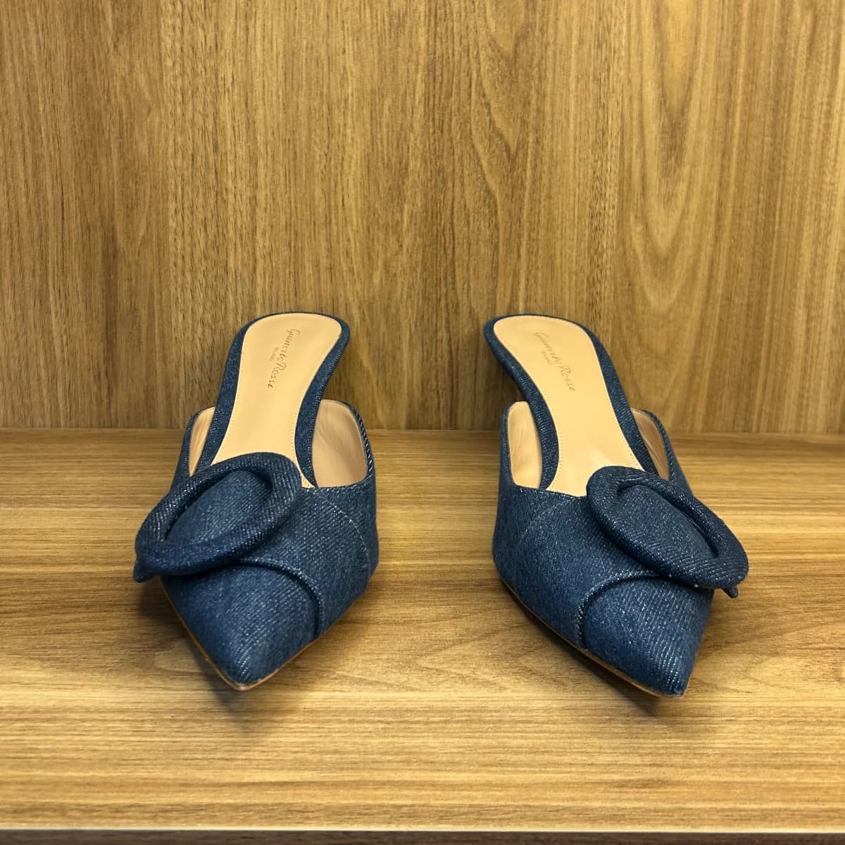 Denim Portifino Mules