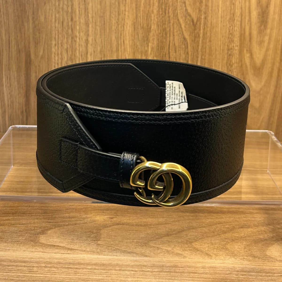 Gucci Marmont Wide Leather Belt