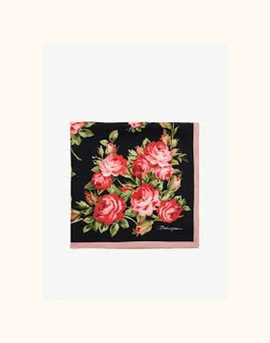 DG floral print scarf