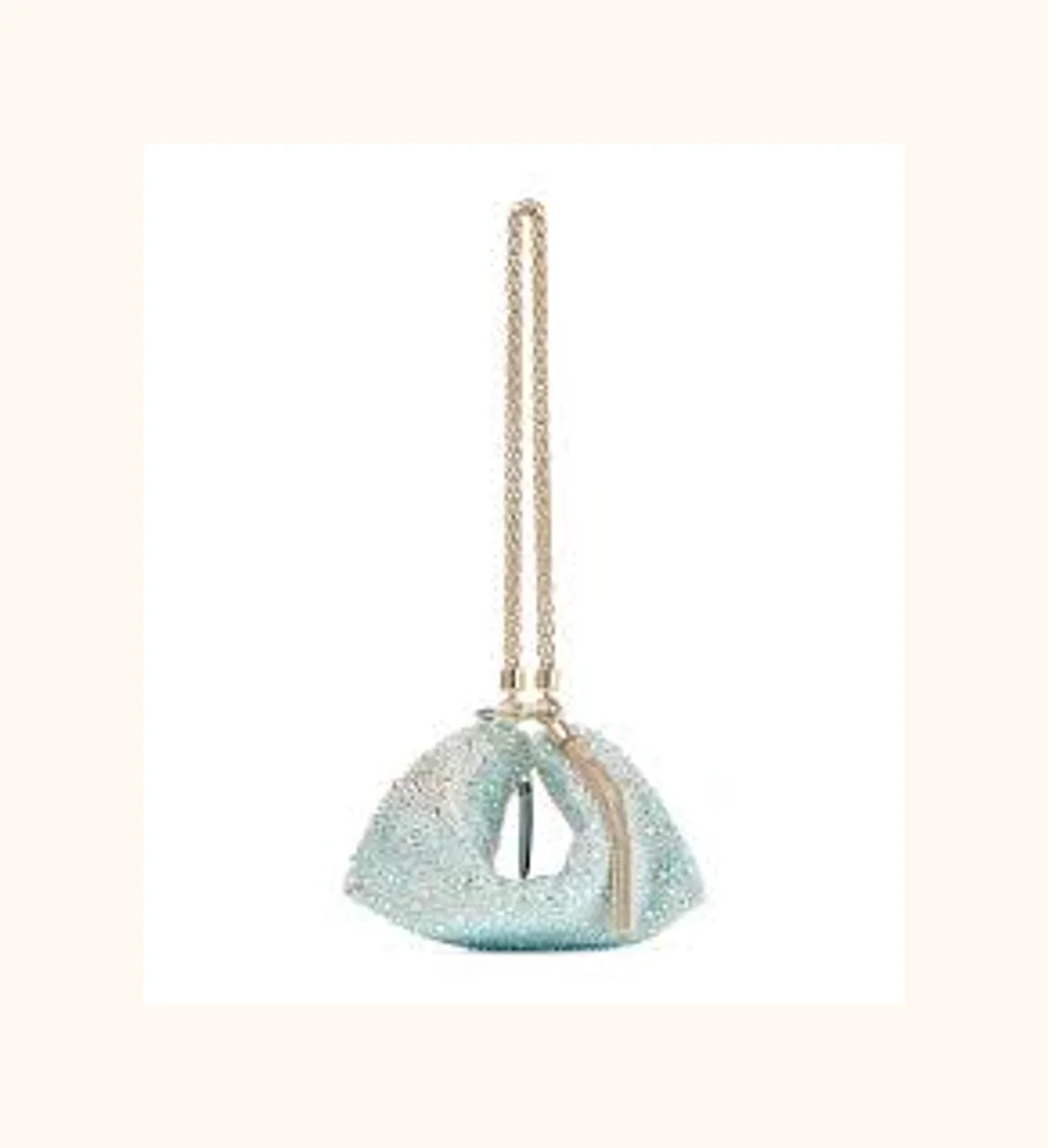 jimmy choo mini crystal callie torquiose