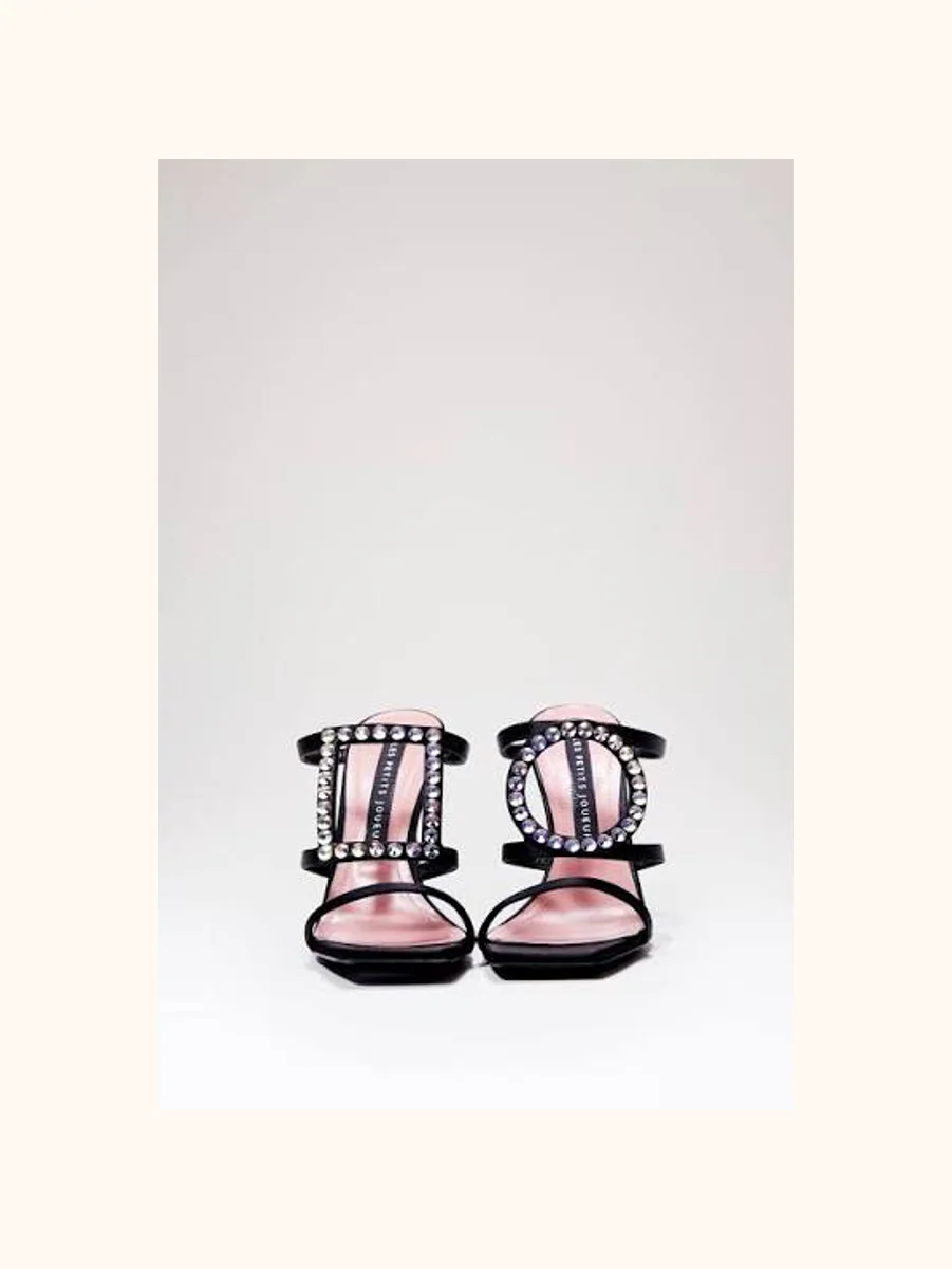 Les Petits Joueurs kiri multi satin sandal