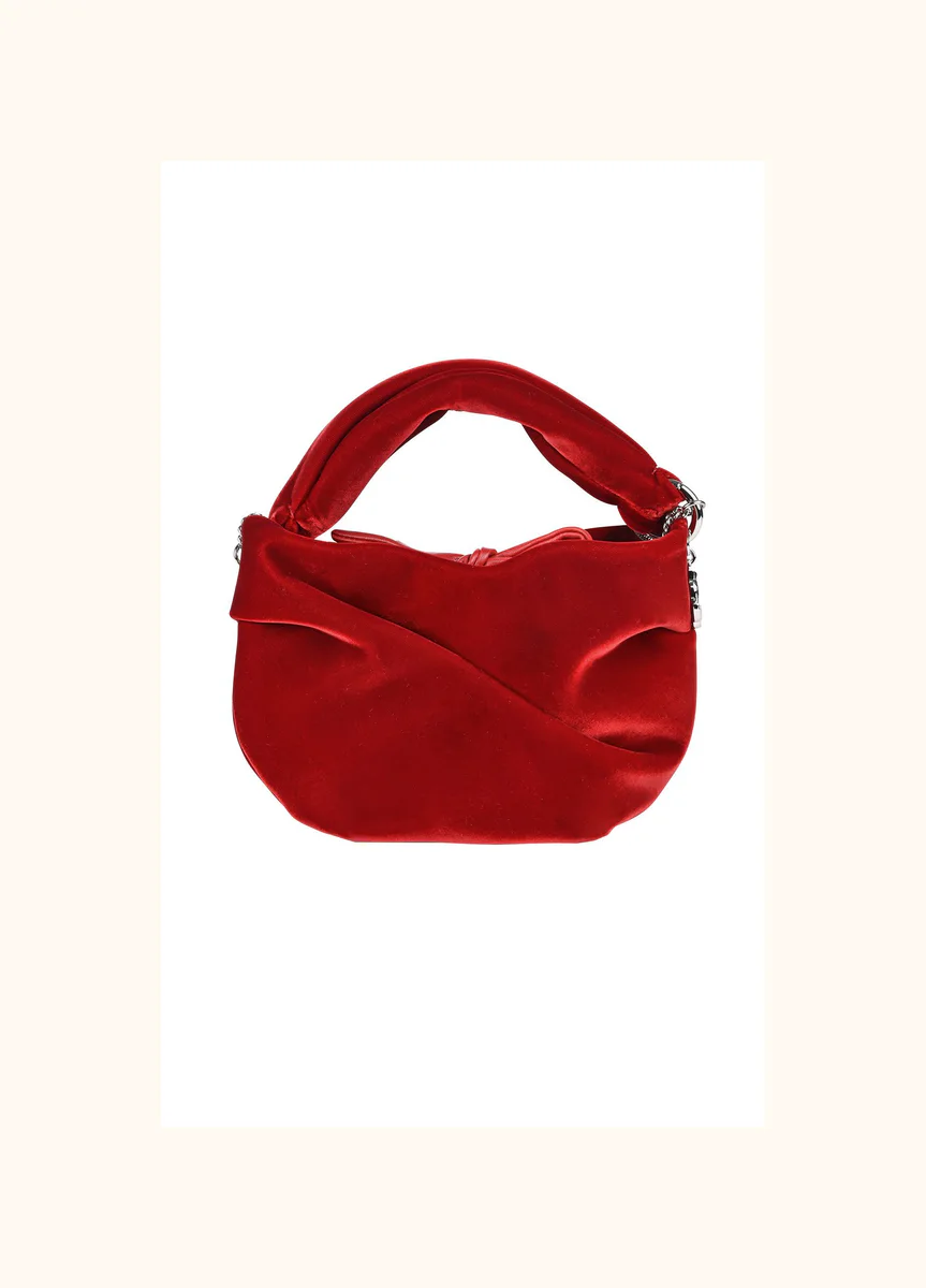 red velvet one size bonny bag