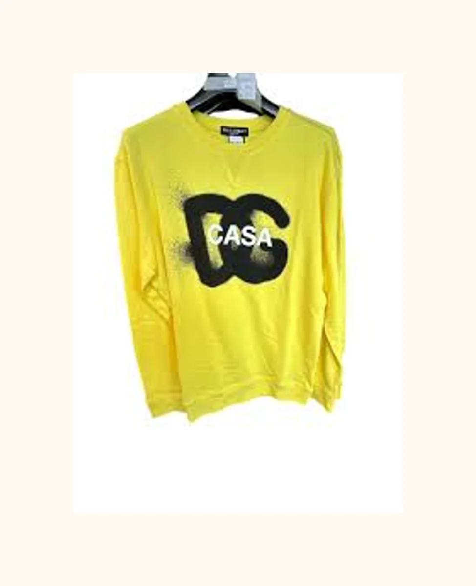 D&G Graffiti Logo Print Boxy T-shirt
