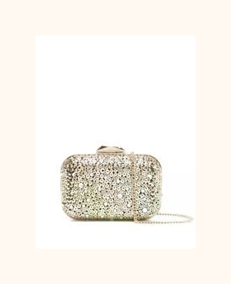Jimmy Choo Crystal Embellished Clutch Bag