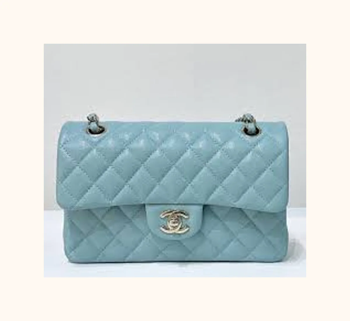 mini flap Lambskin